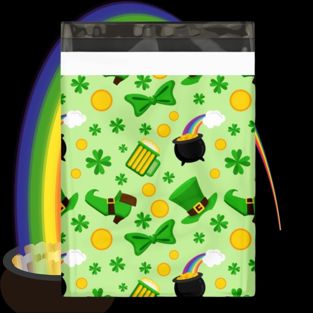 25 10X13 Shamrock Poly Mailers PRICE IS FIRM - Picture 6 of 6
